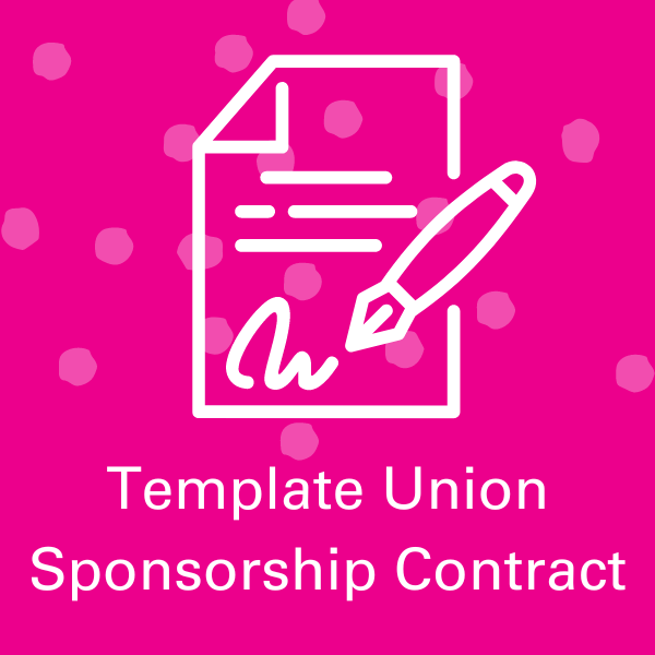 Template Union Sponsorship Contract